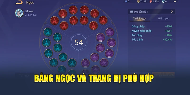 Cách Chơi Liliana Trong Liên Quân Hiệu Quả Tại M88 2 Bảng ngọc và trang bị phù hợp