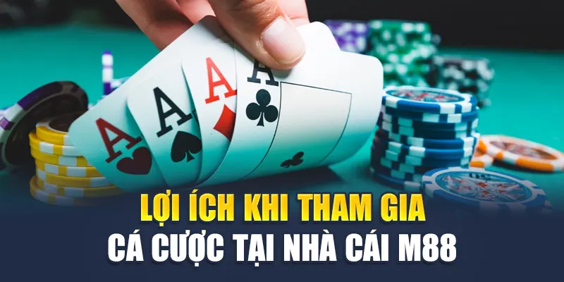 Giấy Phép Hoạt Động M88 4 Lợi ích khi tham gia cá cược tại nhà cái M88